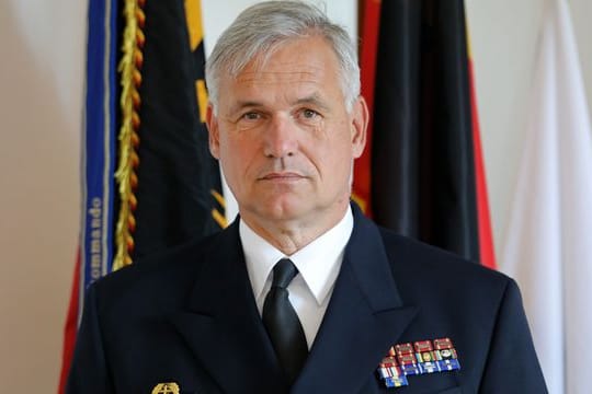 "Die Krim ist weg": Vizeadmiral Kay-Achim Schönbach.