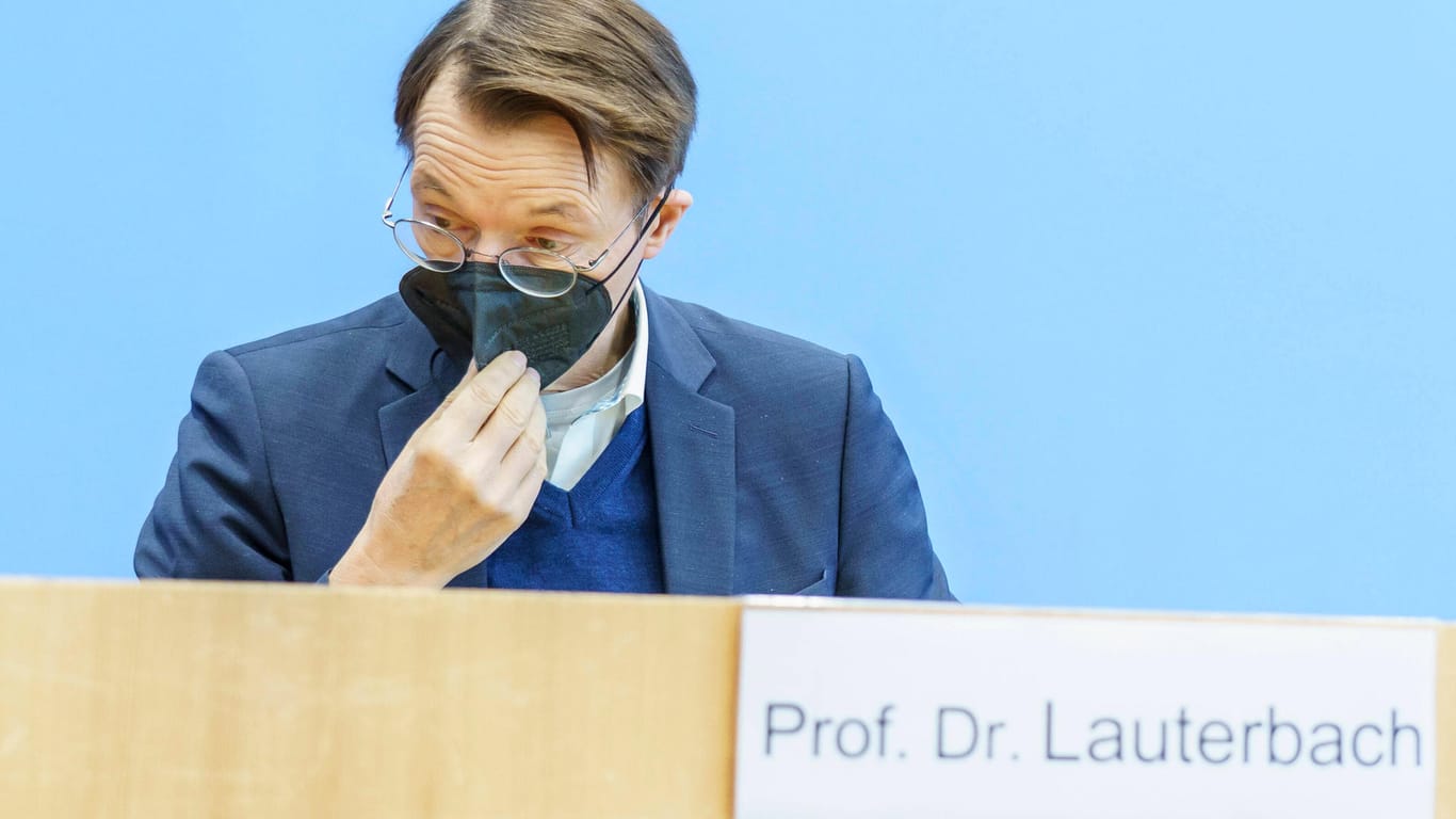 Lieber nichts wagen als scheitern: Gesundheitsminister Karl Lauterbach.