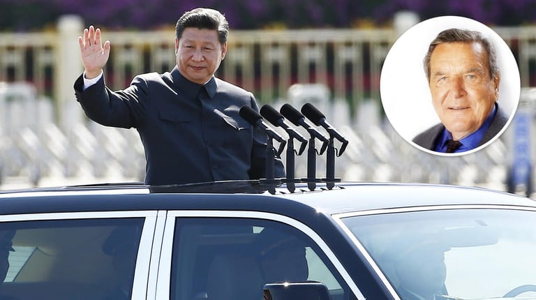 Staatschef Xi bei Militärparade. Worauf es beim Verhältnis zu China ankommt, beschreibt Gerhard Schröder in seinem Gastbeitrag.