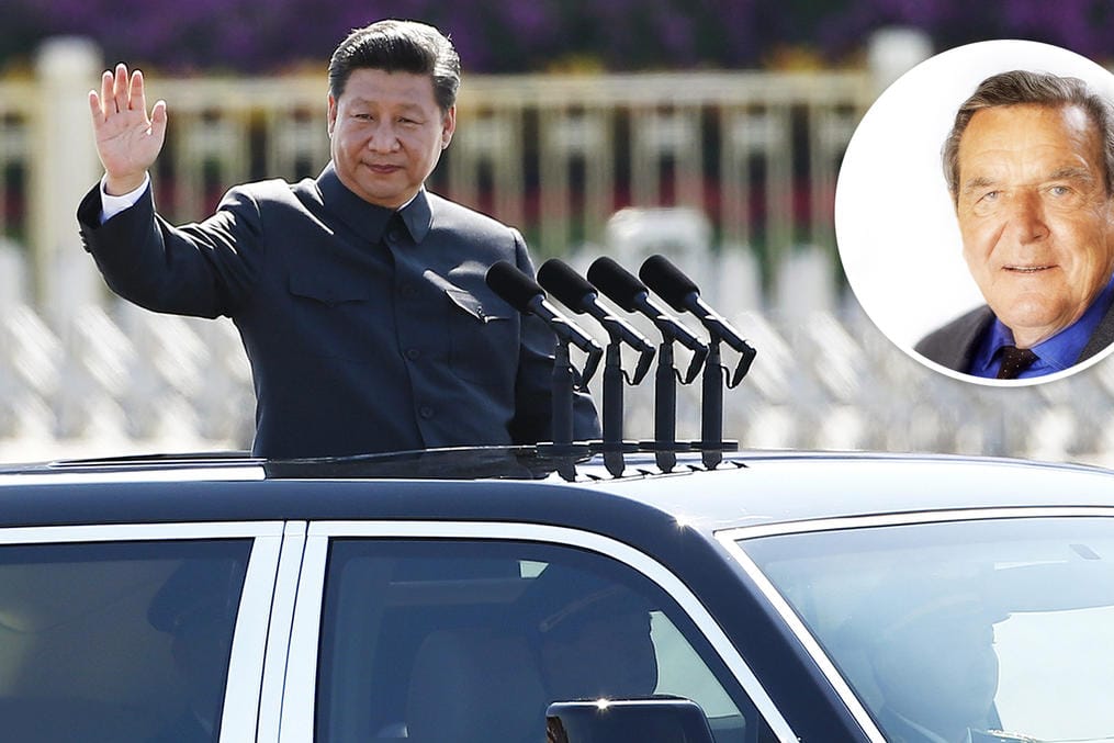Staatschef Xi bei Militärparade. Worauf es beim Verhältnis zu China ankommt, beschreibt Gerhard Schröder in seinem Gastbeitrag.