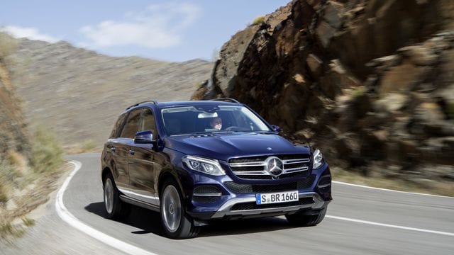 SUVs wie der GLE von Mercedes sind gefragte Modelle.