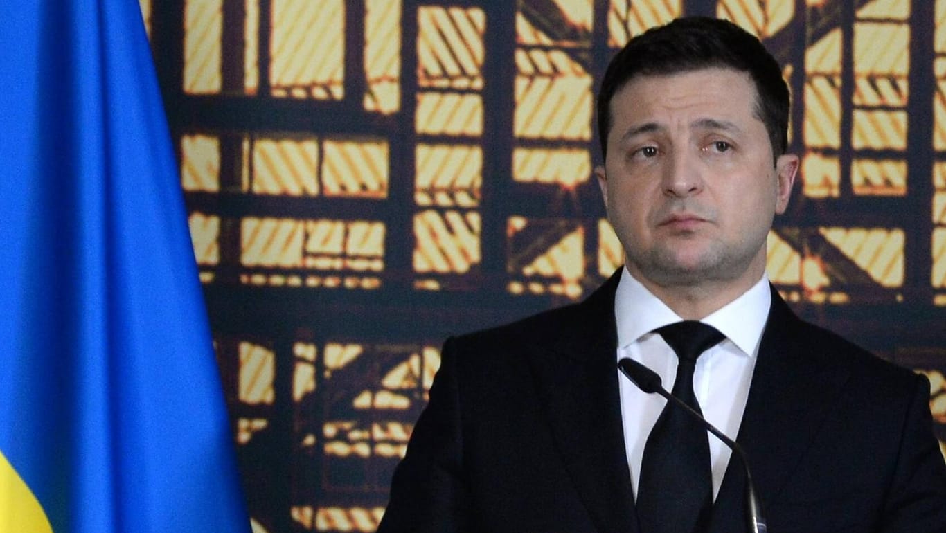 Wolodymyr Selenskyj: Der ukrainische Präsident gab sich zuletzt ausgesprochen gelassen.