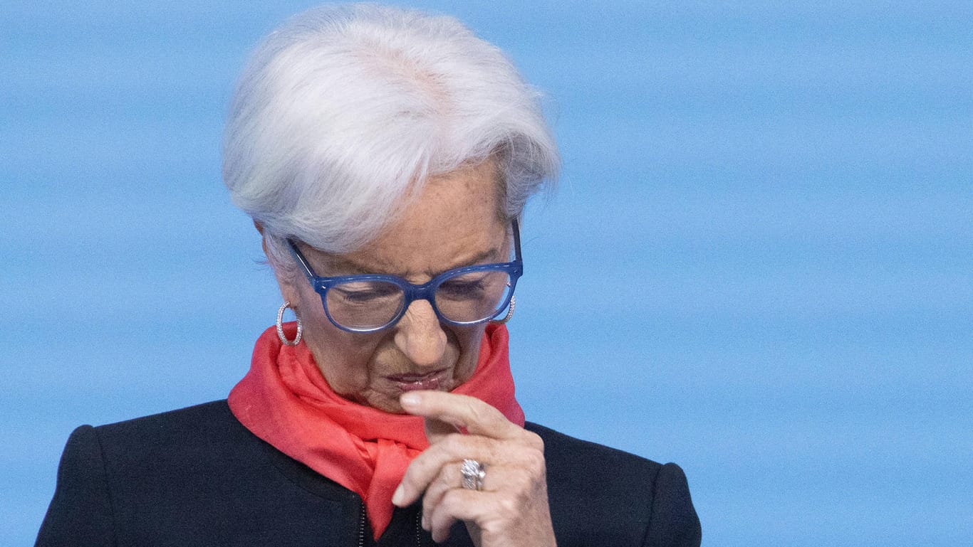 EZB-Präsidentin Christine Lagarde: Am Donnerstag trifft sich die Spitze der Zentralbank zu ihrer nächsten Zinssitzung.