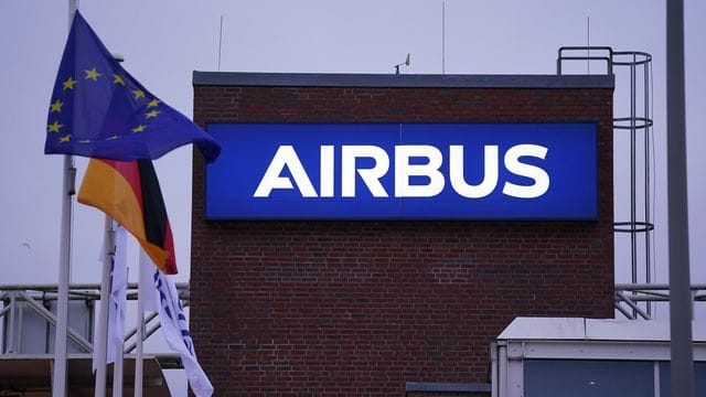 Airbus-Werk in Hamburg