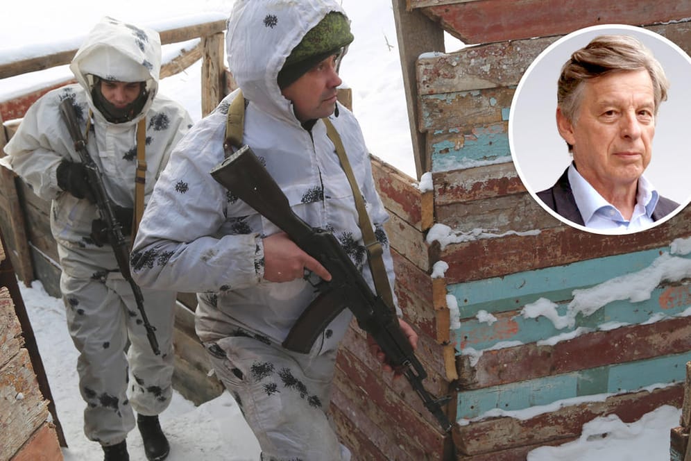 Separatisten im Osten der Ukraine: Die deutsche Regierung ist in der Krise auf dem Irrweg, meint Gerhard Spörl.