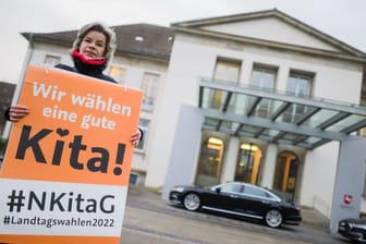 Mahnwache für Kita-Qualität in Niedersachsen