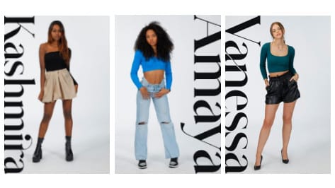 Kashmira (l), Amaya und Vanessa: Sie sind 2022 GNTM-Anwärterinnen. Kashmira (l), Amaya und Vanessa: Sie sind 2022 GNTM-Anwärterinnen.