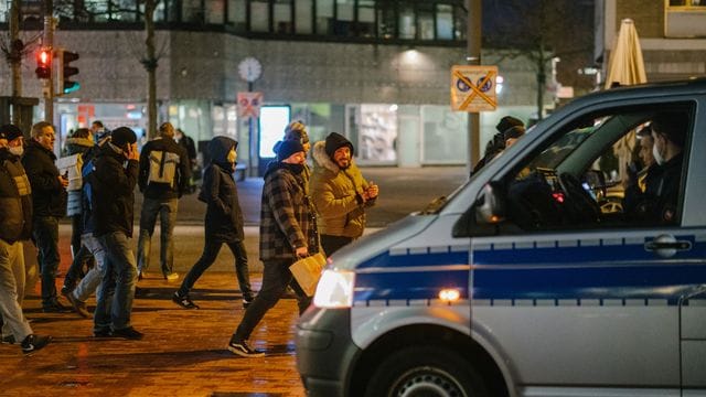 Coronavirus - Protest in Wolfsburg