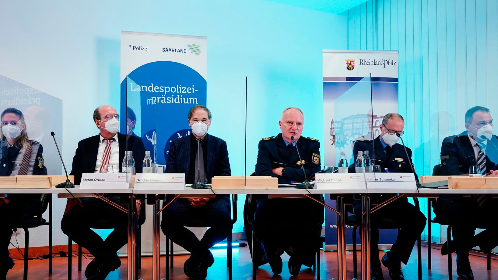 Kaiserslautern: Die Pressekonferenz zum Fall der getöteten Polizisten in Kusel.