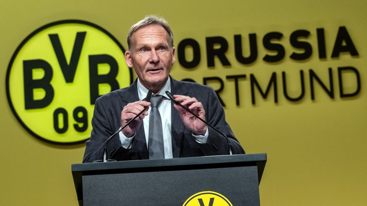 Der Geschäftsführer des Fußball-Bundesligisten Borussia Dortmund: Hans-Joachim Watzke.