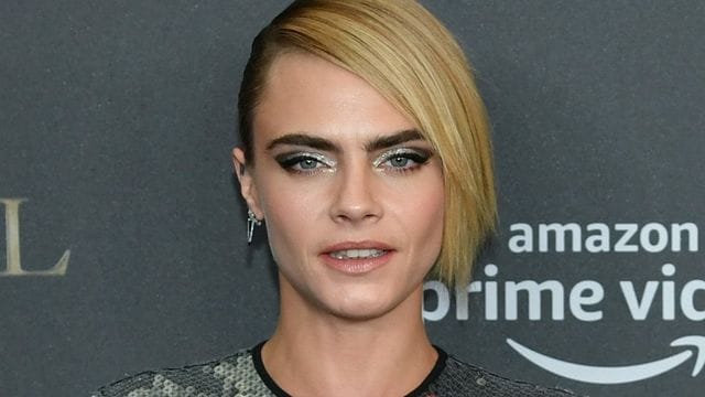 Model Cara Delevingne 2019 in Berlin.