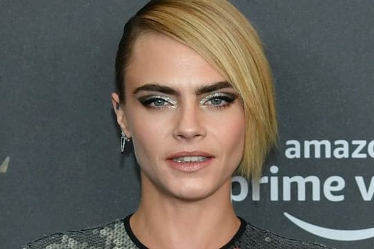 Model Cara Delevingne 2019 in Berlin.