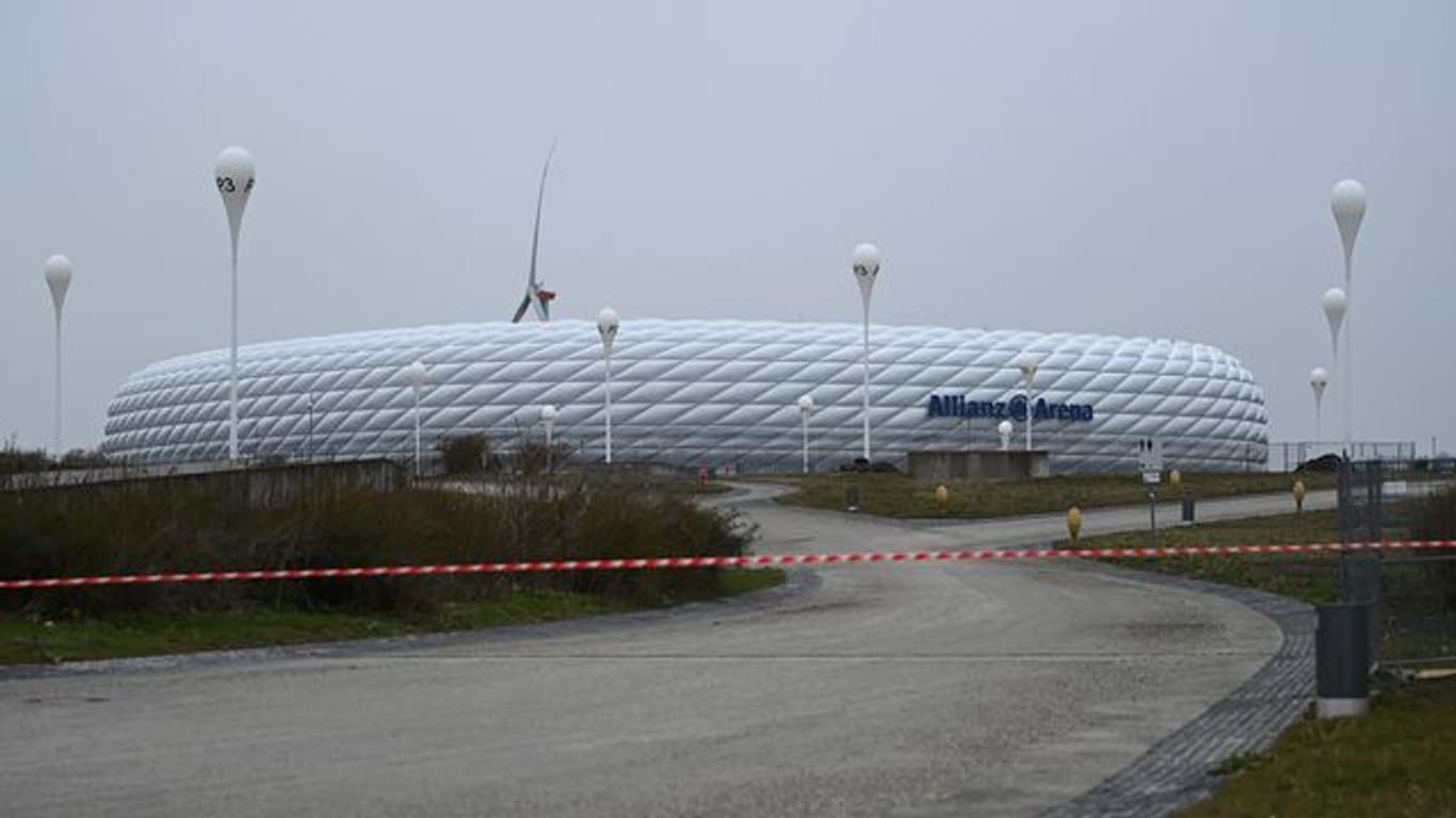 Die Allianz Arena in München.