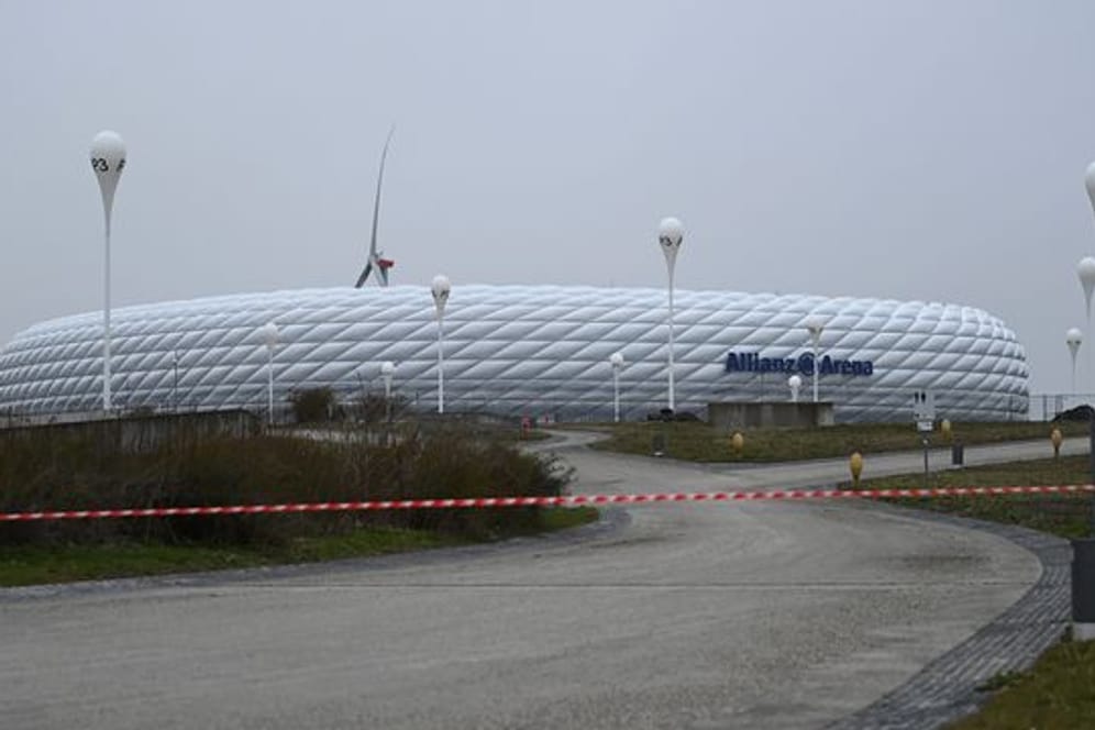 Die Allianz Arena in München.