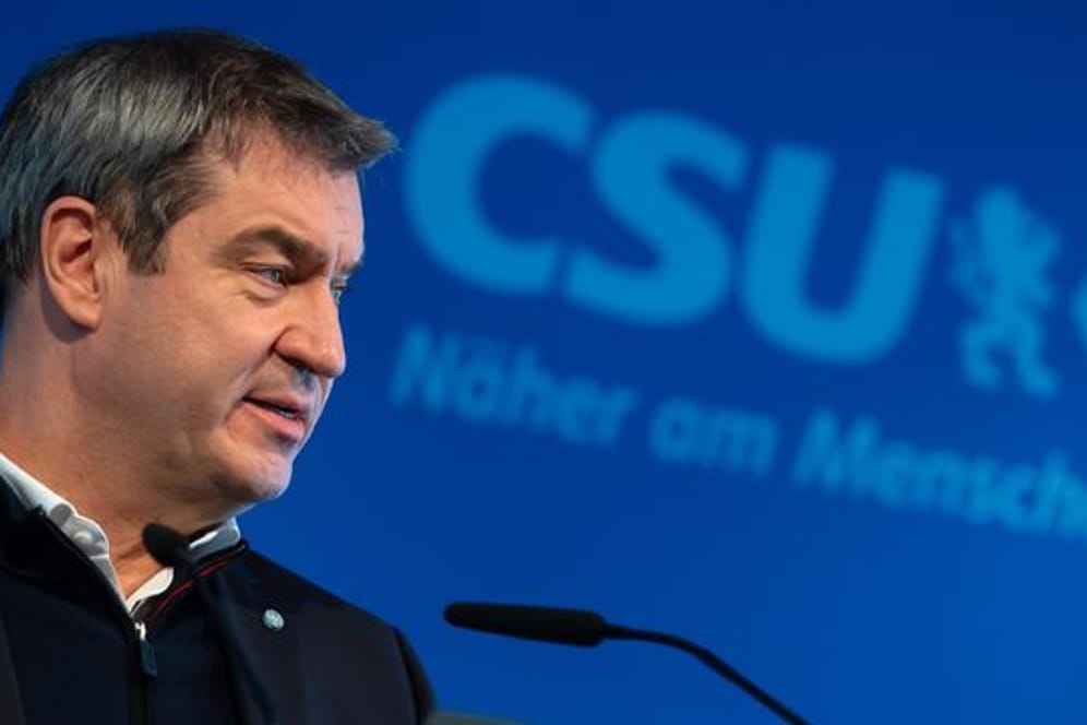 Bayerns Ministerpräsident Markus Söder
