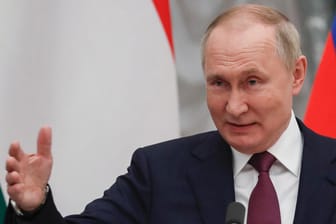 Wladimir Putin: Der russische Präsident pocht auf seinen Forderungen gegenüber der Nato.