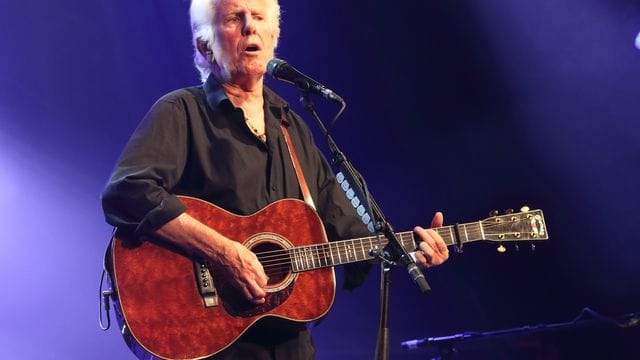 Graham Nash 2019 beim Cambridge Folk Festival.