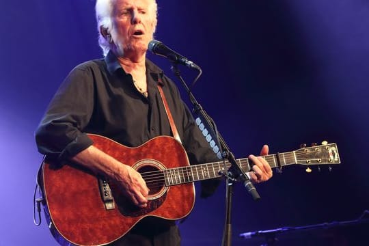 Graham Nash 2019 beim Cambridge Folk Festival.