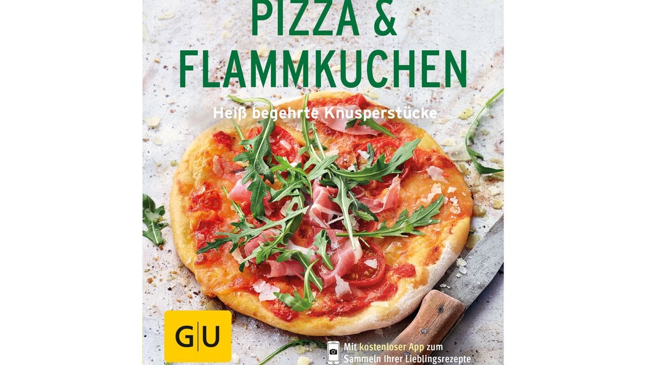 "Pizza & Flammkuchen: Heiß begehrte Knusperstücke", Inga Pfannebecker, Verlag Gräfe und Unzer, 9,99 Euro, ISBN: 978-3-83385-334-0.