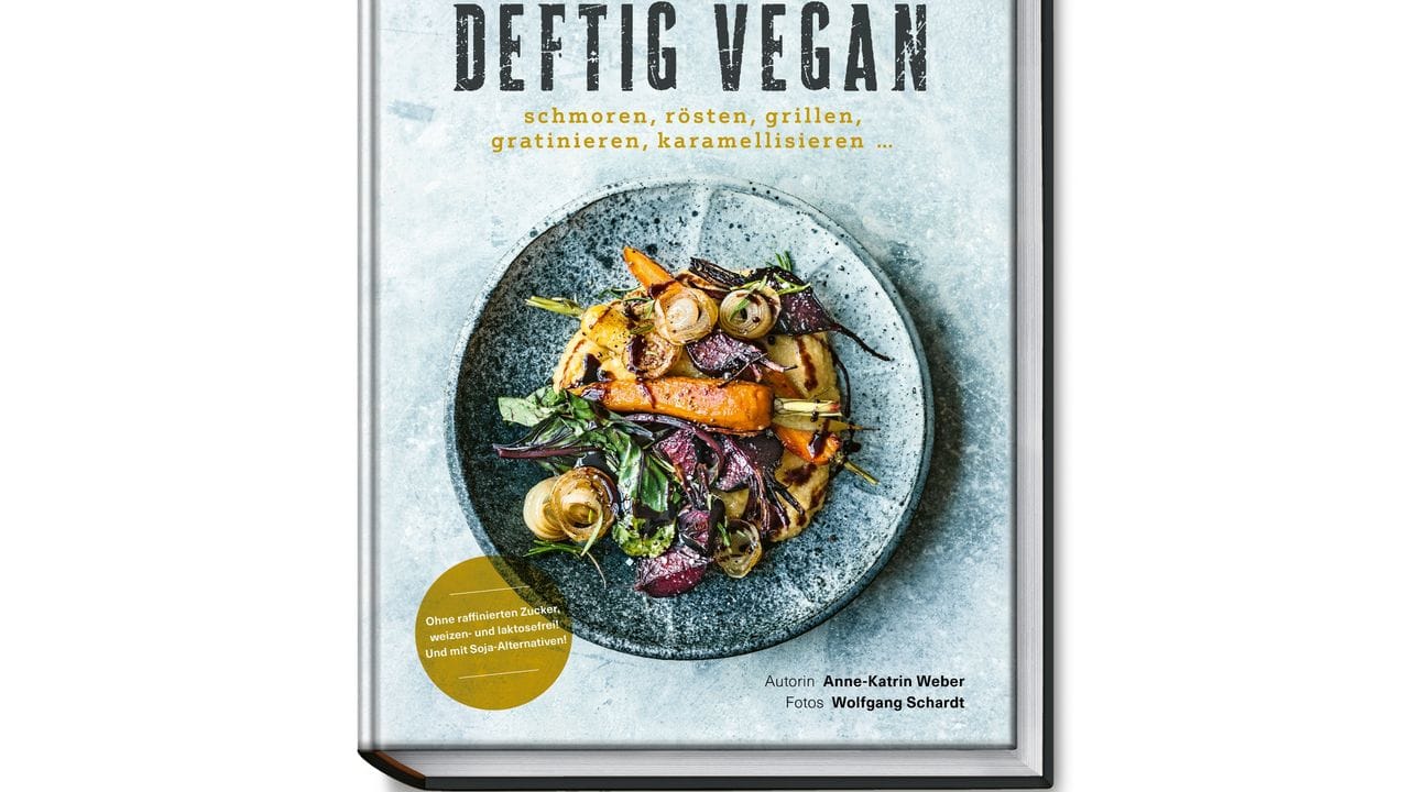 "Deftig vegan", Anne-Katrin Weber, Becker Joest Volk Verlag, 29,95 Euro, ISBN: 978-3-95453-198-1.