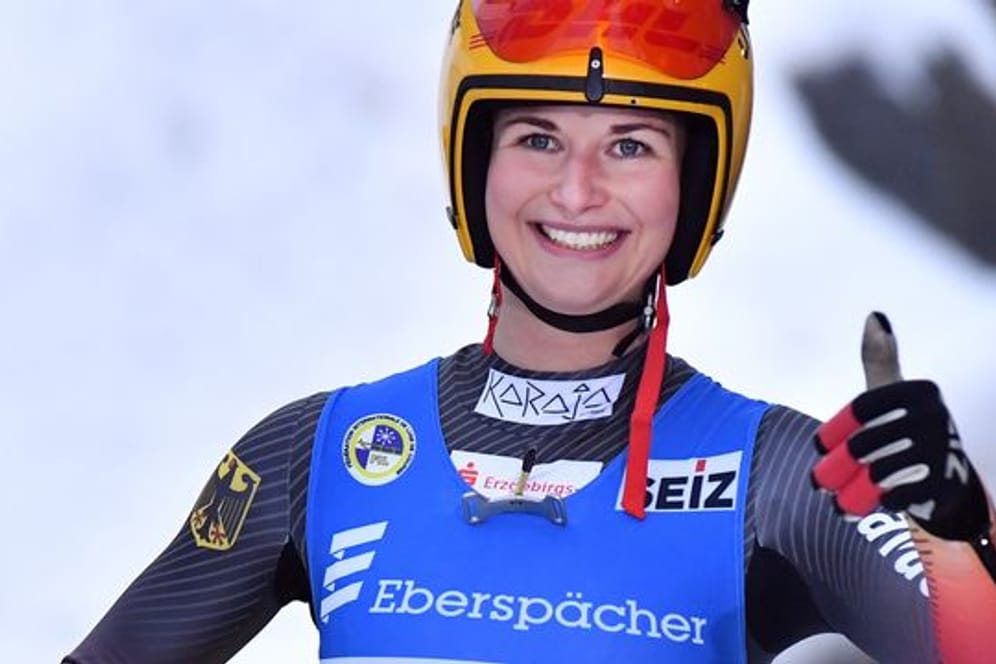 Träumt nun von ihrer ersten Olympia-Medaille überhaupt: Julia Taubitz.