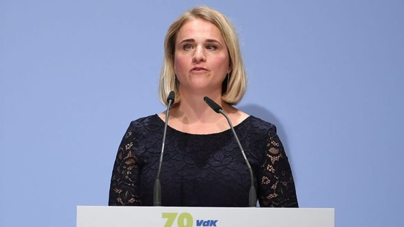 Verena Bentele, Vizepräsidentin des Deutschen Olympischen Sportbunds.