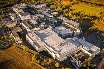 Der Siltronic-Standort im sächsischen Freiberg.