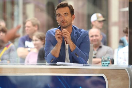 Schlagerstar Florian Silbereisen bei der Aufzeichnung der Castings für "DSDS".