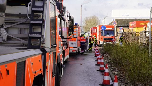 Einsatz in Frankfurter Industriepark