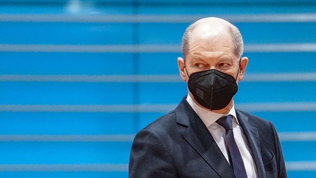 Bundeskanzler Olaf Scholz hat sich in Sachen Ukraine-Krise eher zurückhaltend verhalten.