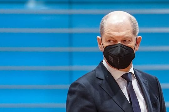 Bundeskanzler Olaf Scholz hat sich in Sachen Ukraine-Krise eher zurückhaltend verhalten.