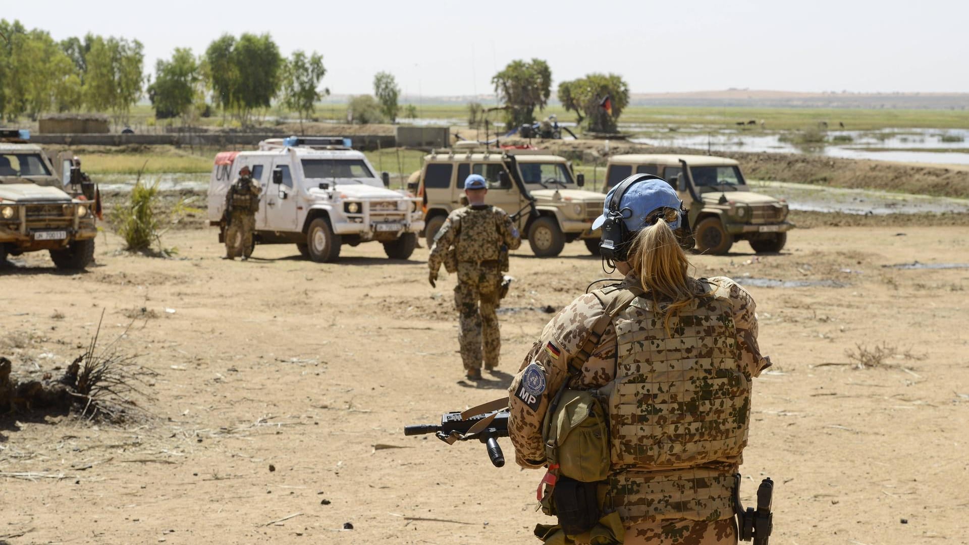 Bundeswehrsoldaten in Mali.