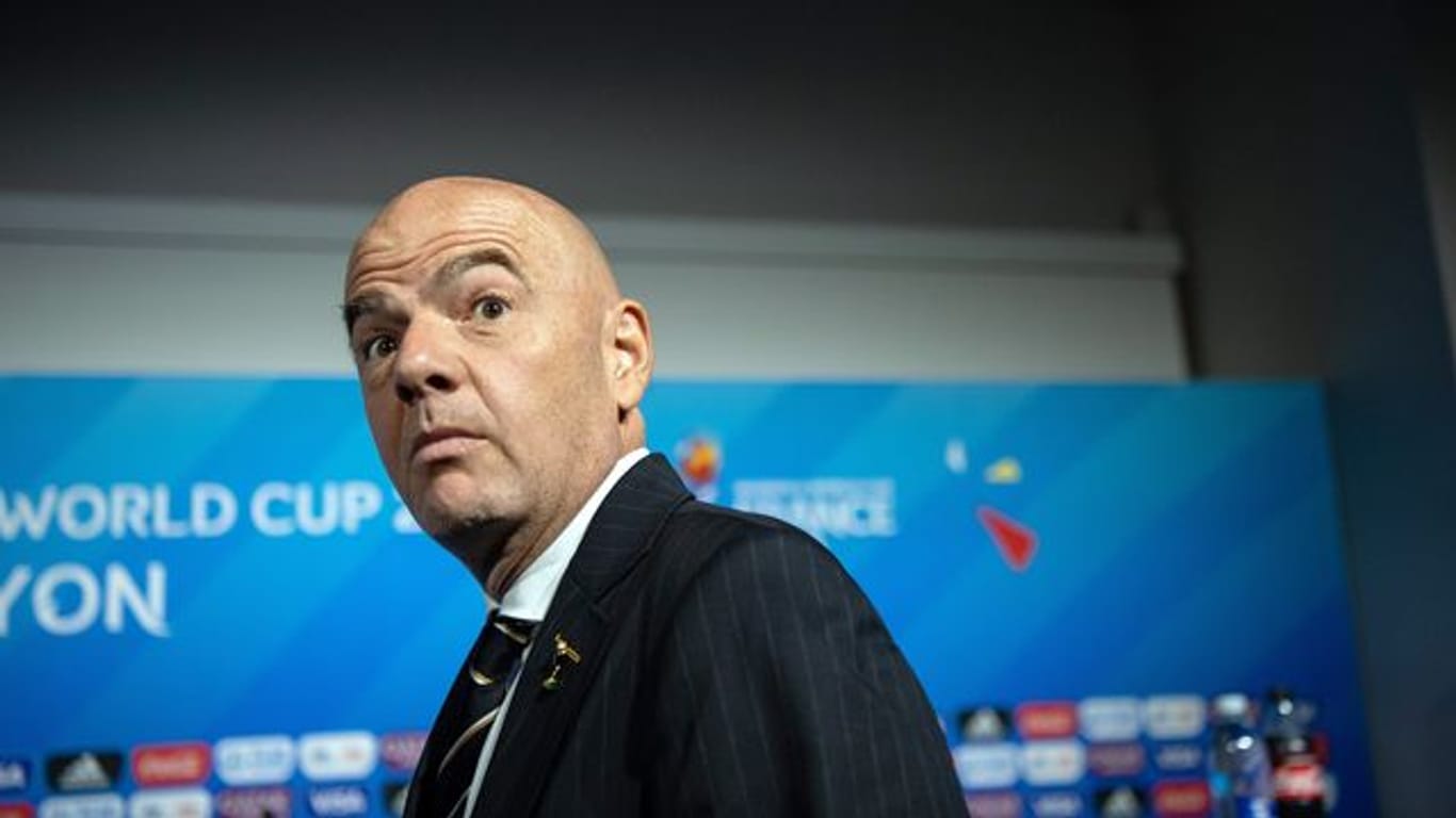 Stößt auch im IOC mit seinen WM-Plänen auf Widerstand: Gianni Infantino.