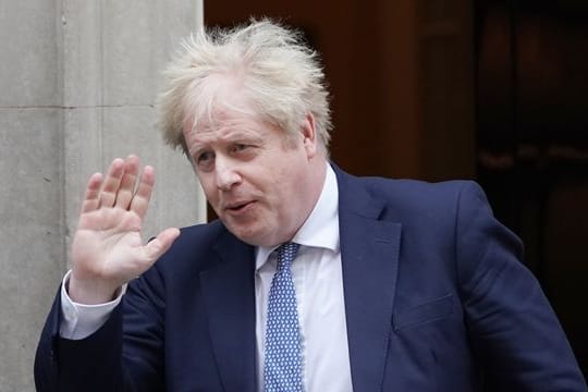 "Ich habe noch viel vor": Boris Johnson.