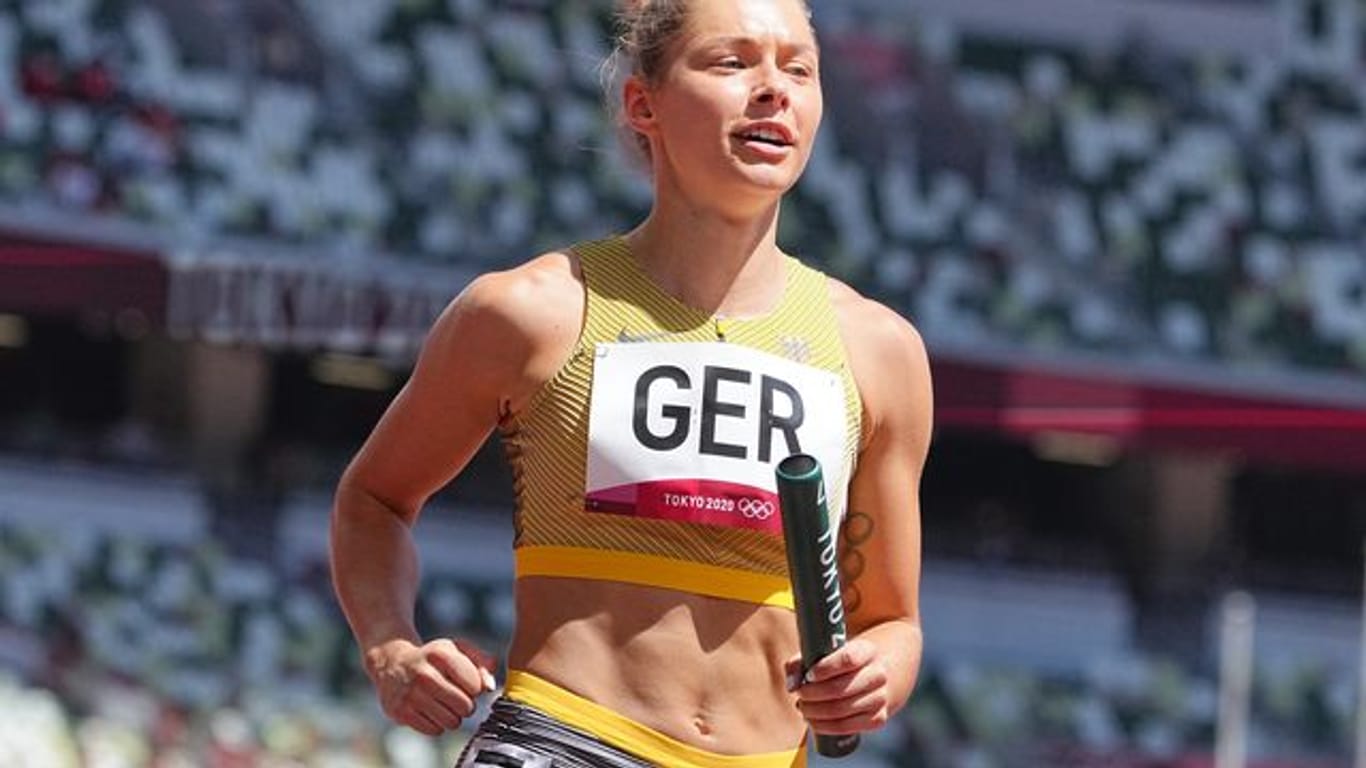 Freut sich auf die WM-Saison: Gina Lückenkemper in Aktion.