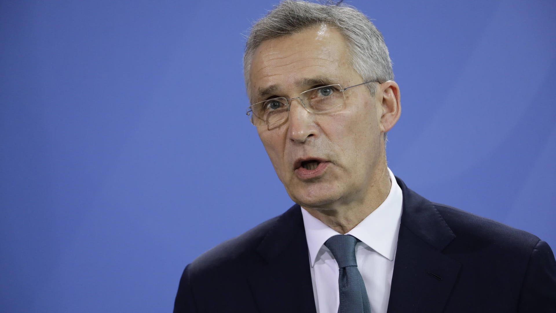 Jens Stoltenberg: Der Nato-Generalsekretär spricht von der größten Truppenverlegung Russlands seit Ende des Kalten Krieges.