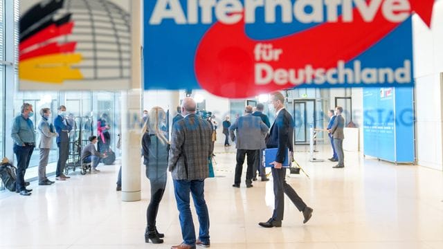 Mitglieder der AfD-Fraktion im Bundestag.