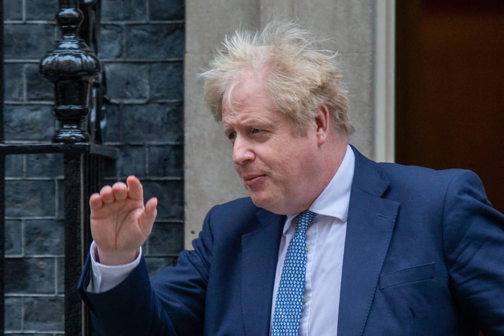 Boris Johnson: Er steht wegen Partys im Lockdown schwer in der Kritik.