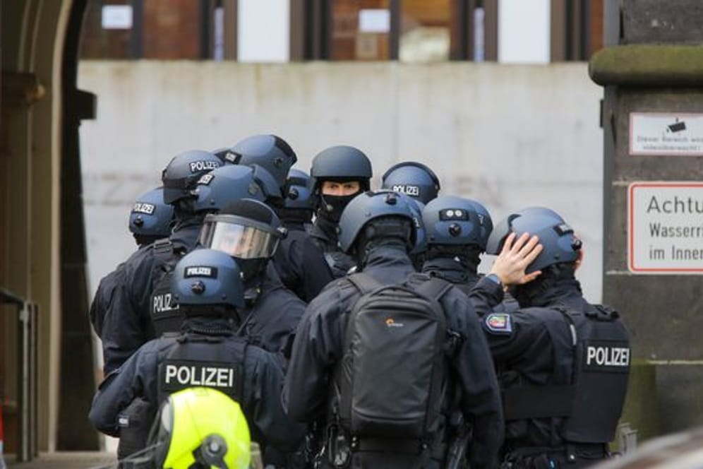 Bombendrohung am Gericht Aachen
