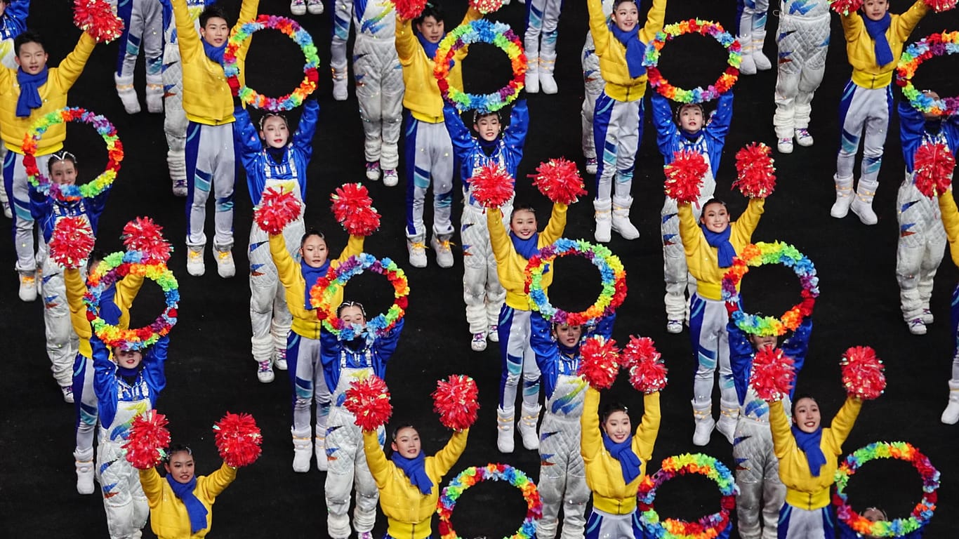 Eröffnungsfeier der Olympischen Spiele in Peking: Zhang Yimou inszenierte das Spektakel.