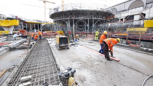 Baustelle Stuttgart 21 Bahnhof