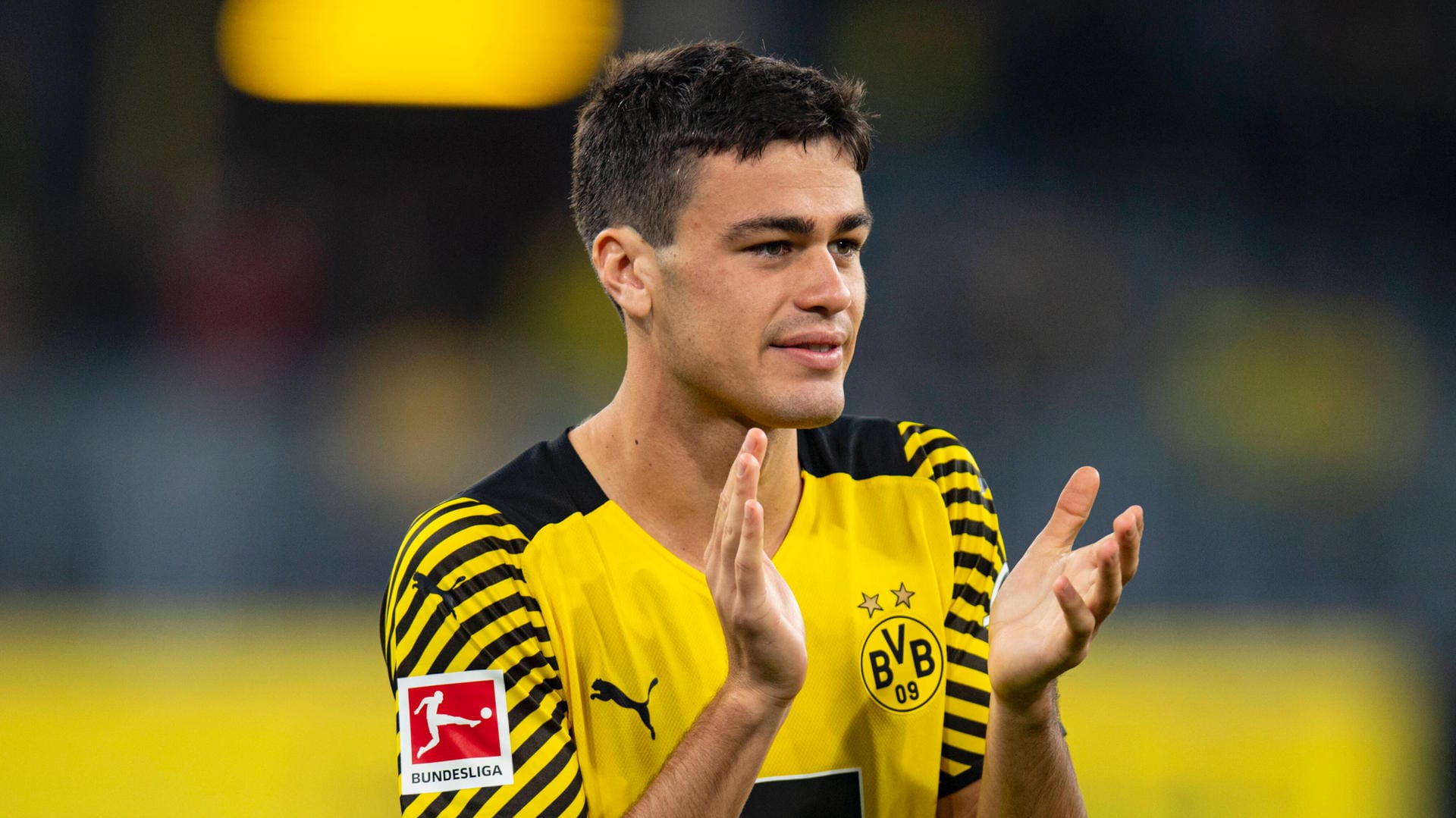 Gio Reyna (Archivbild): Er könnte am Wochenende bereits wieder aus dem Platz stehen. Gio Reyna (Archivbild): Er könnte am Wochenende bereits wieder aus dem Platz stehen.