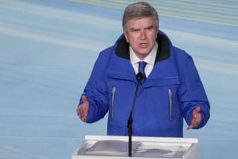 IOC-Präsident Thomas Bach: Der 68-Jährige bedankte sich bei den "gütigen" Chinesen.