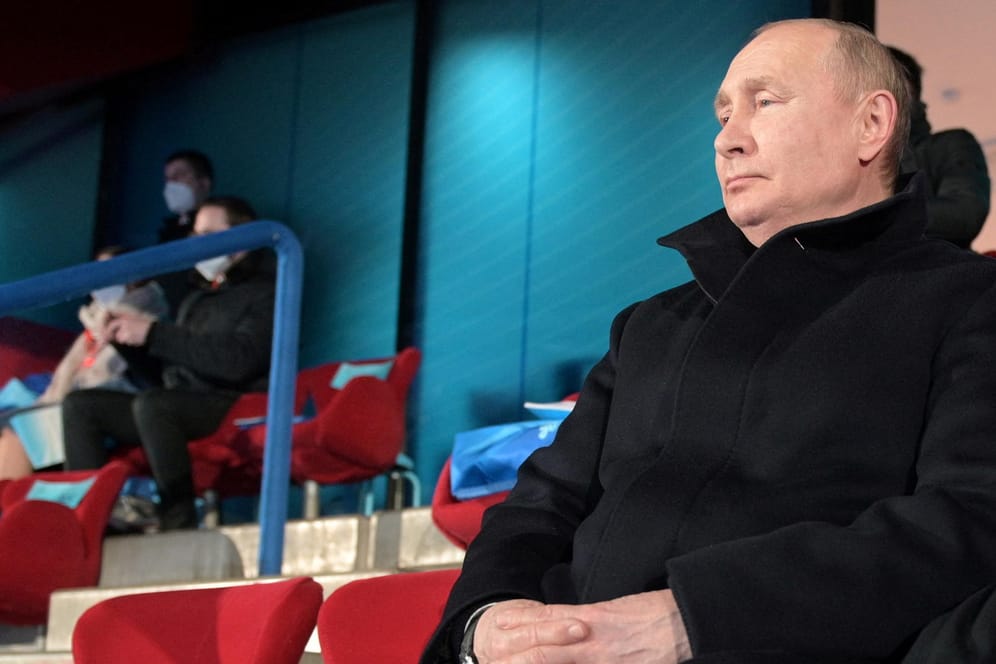 Wladimir Putin: Der russische Präsident verfolgte die Eröffnungszeremonie in Beijing.