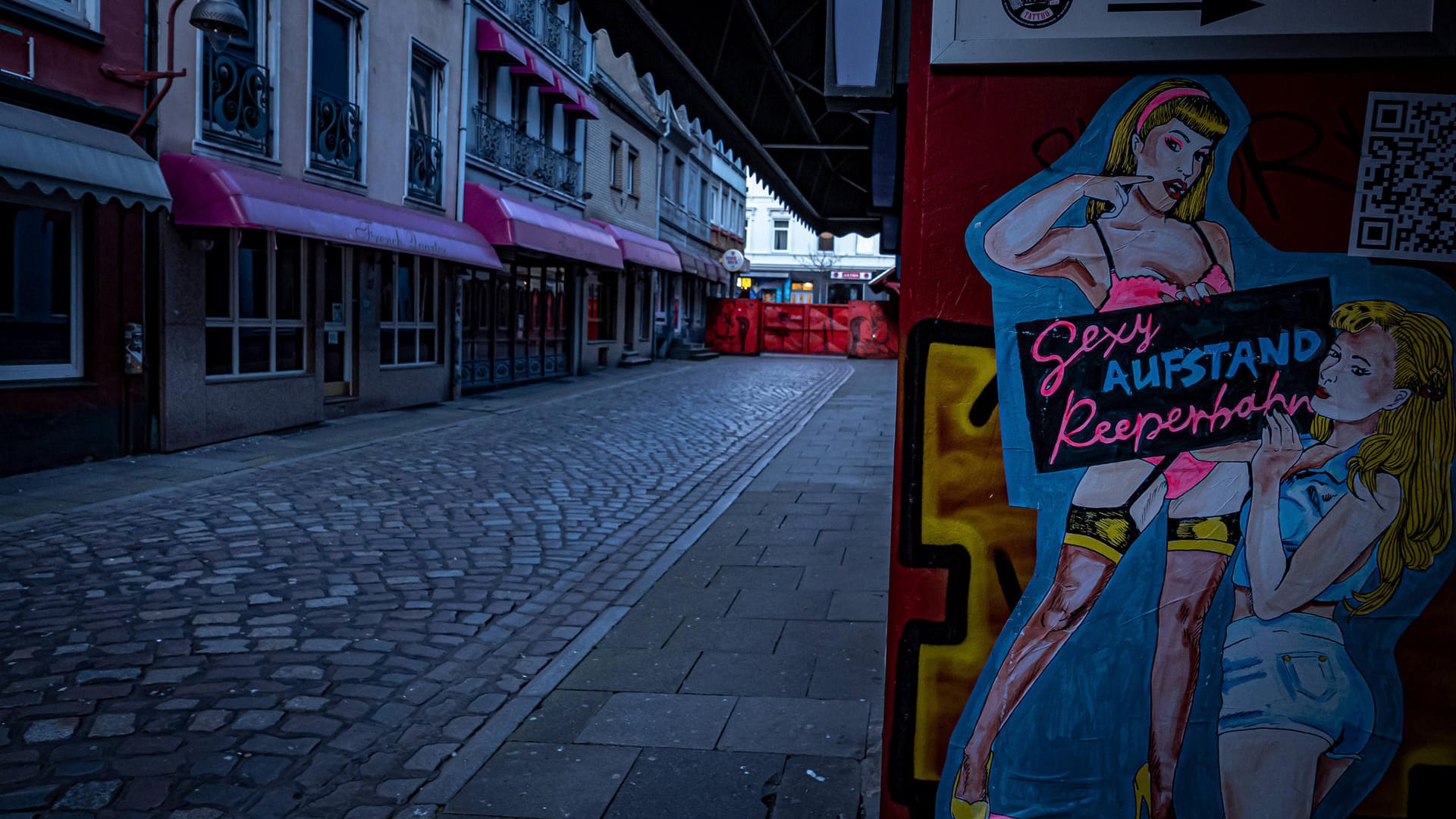 Die Herbertstraße auf St. Pauli (Archivbild): Auch Hamburgs Rote Meile beteiligt sich an einer Impfaktion.