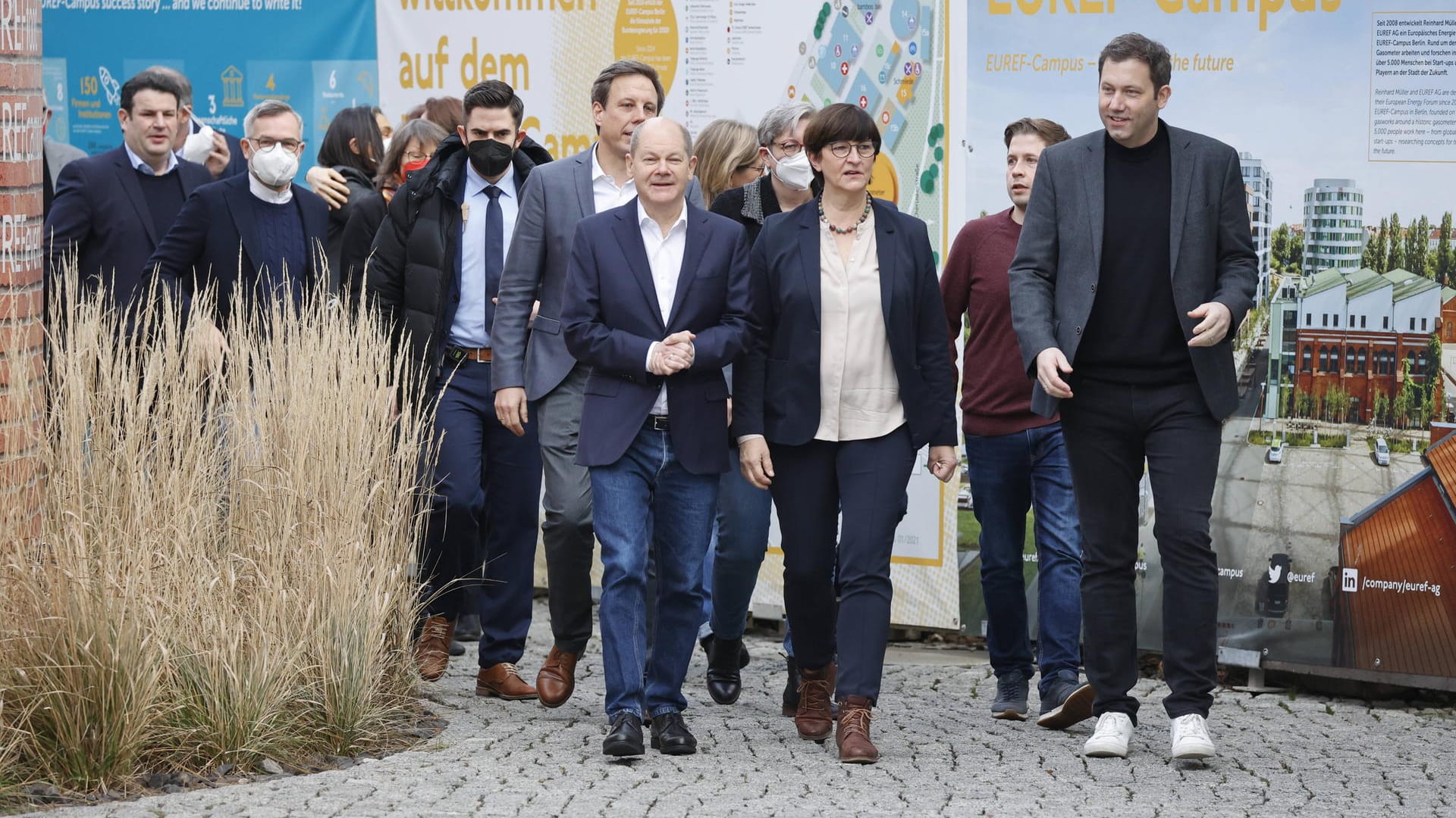 Immer wieder zu Gast am Euref-Campus: das SPD-Präsidium.