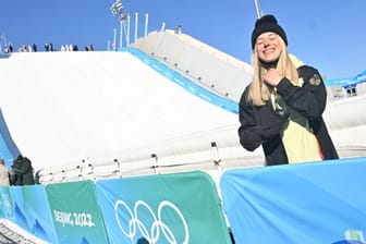 Freestylerin Aliah Delia Eichinger war von der Eröffnungsfeier in Peking begeistert.