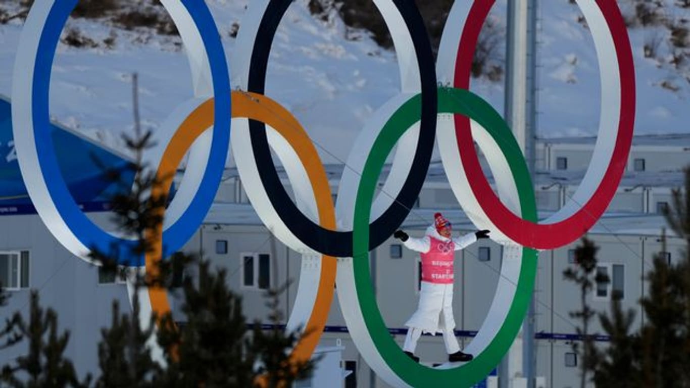 Die Olympischen Winterspielen finden derzeit in Peking statt.