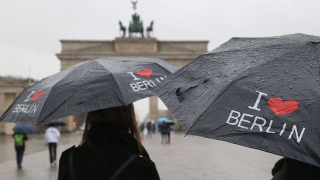 Regen in der Hauptstadt