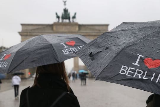 Regen in der Hauptstadt